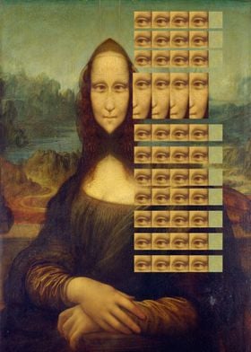 Mona Lisa Replicate