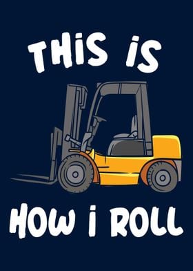 Funny Forklift Operator