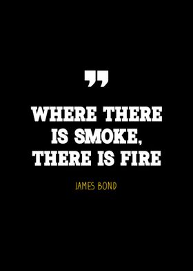 James Bond quote