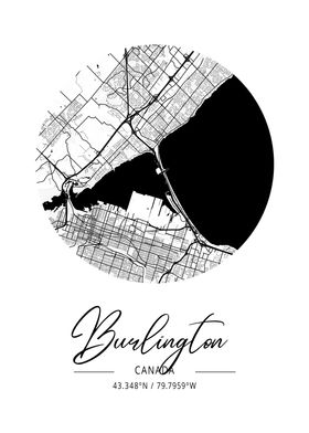 Burlington City Map