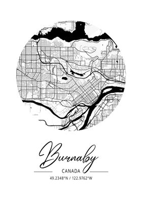 Burnaby City Map