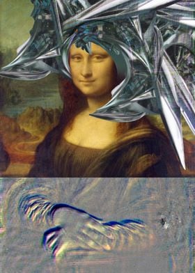 Mona Lisa Cyber Medusa