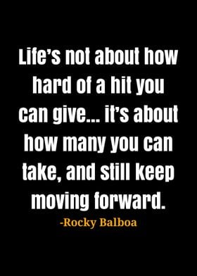 Rocky Balboa quote 