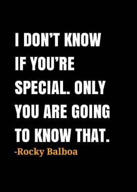 Rocky Balboa quote 