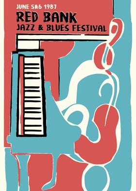 Red Bank Festival Poster