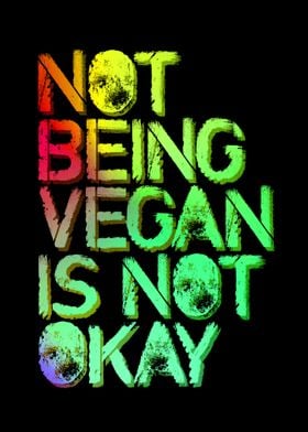 Not Being Vegan is Not ok
