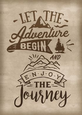 Let the adventure begin