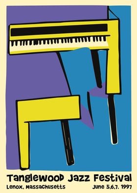 Tanglewood Jazz Poster