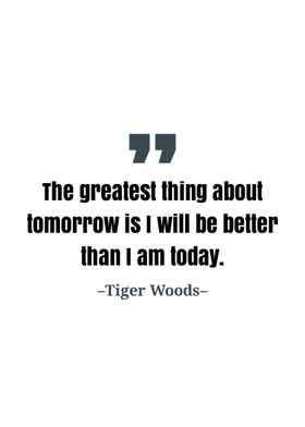 Tiger Woods quote