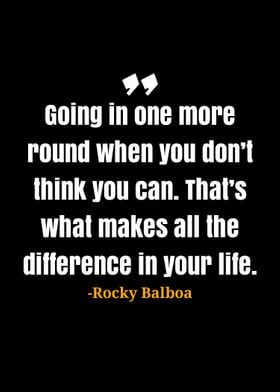 Rocky Balboa quote 