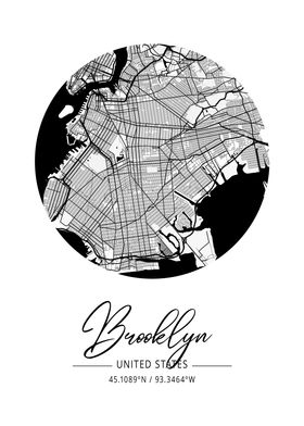 Brooklyn City Map