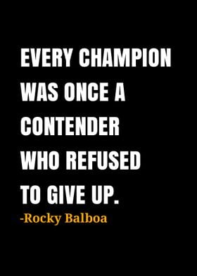 Rocky Balboa quote 