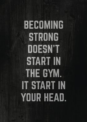 Becoming Strong