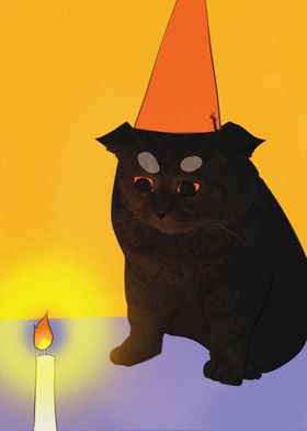 Full of despair cat meme Poster for Sale by CuteCatsLol