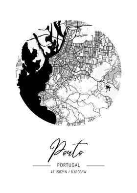 Porto City Map