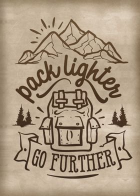 Pack lighter go further