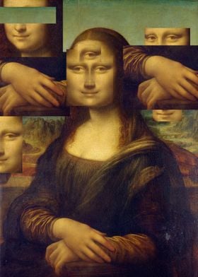 Uncanny Mona Lisa