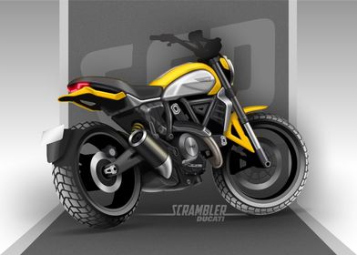 SCRAMBLER DUCATI REAR