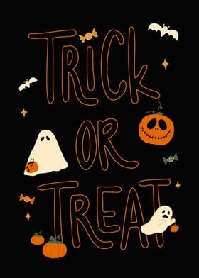 Trick or Treat Poster