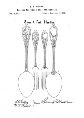 Spoon Fork Handle Patent