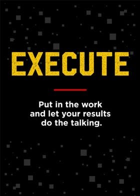 execute motivation text ar