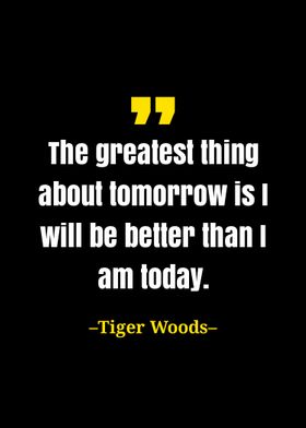 Tiger Woods quote