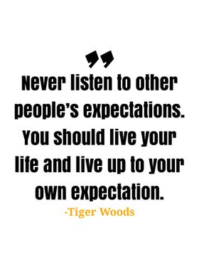 Tiger Woods quotes 