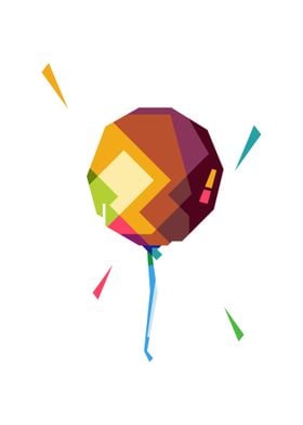 Wpap Balloon Popart