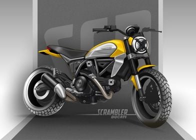 SCRAMBLER DUCATI FRONT