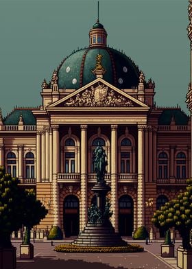 Vienna Pixel art