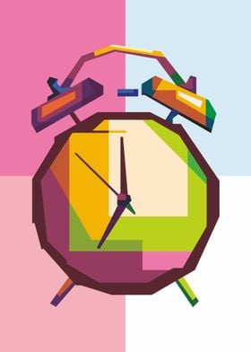 Alarm Clock Wpap Popart