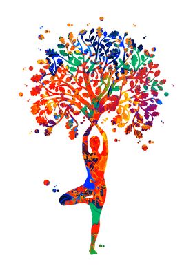 Yoga Tree Of Life