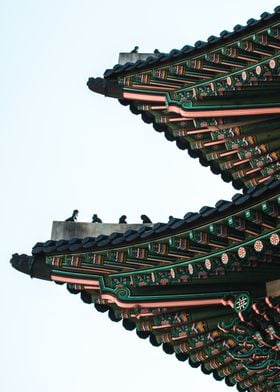 Temple overhang