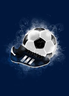 football smoke