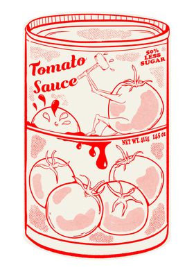 Tomato Sauce tin