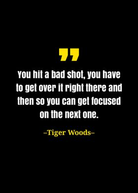 Tiger Woods quote