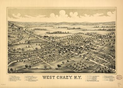 West Chazy New York 1899