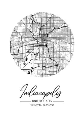 Indianapolis City Map