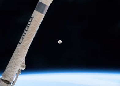 Moon from the ISS