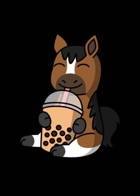 Horse Bubble Tea 