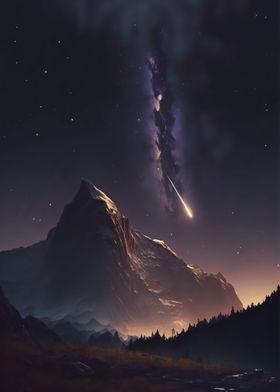 Meteor Shower in the Mount