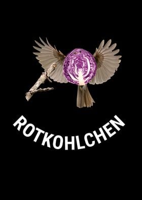 Rotkohlchen Meme Bird