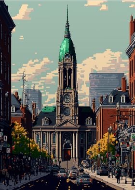 Montreal Pixel art