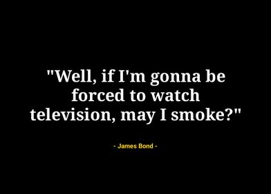 James Bond quotes 