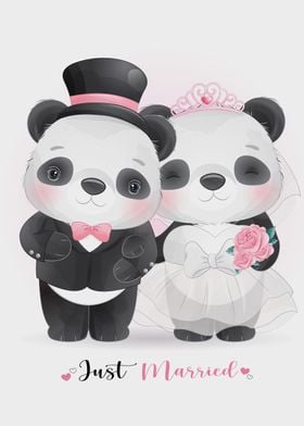 Couple Panda