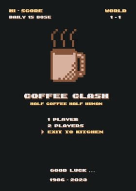 Coffee clash 8 bit