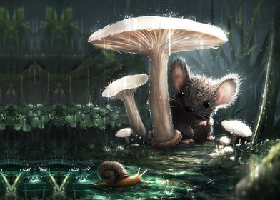 Fantasy Animal mushroom