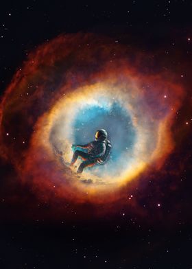 Lost In The Helix Nebula