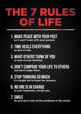 the 7 rules of life
