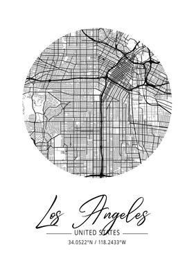 Los Angeles City Map